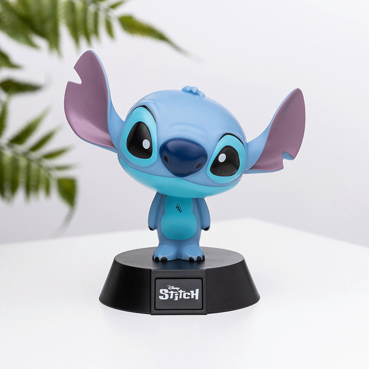 LED-DEKOLEUCHTE Stitch 7.7/10.8/7.7 cm   - Blau/Multicolor, Basics, Kunststoff (7.7/10.8/7.7cm) - Disney