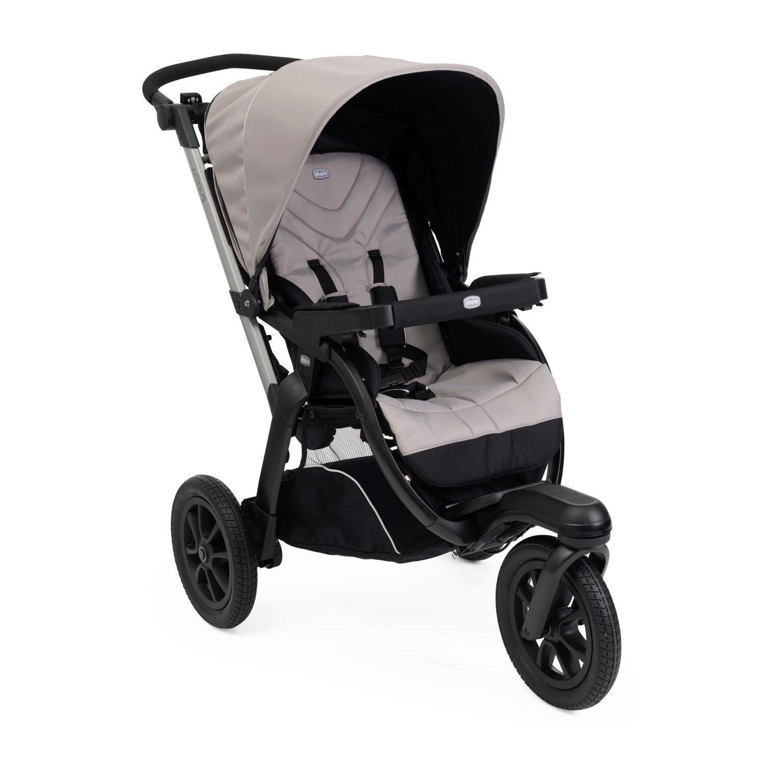 BUGGY  - Haselnussfarben, Basics, Textil/Metall (64/116/121,5/102/113cm) - Chicco