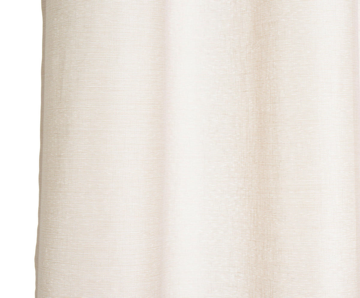 ÖSENSCHAL RIOSTA halbtransparent 140/245 cm   - Creme, Basics, Textil (140/245cm) - Esposa