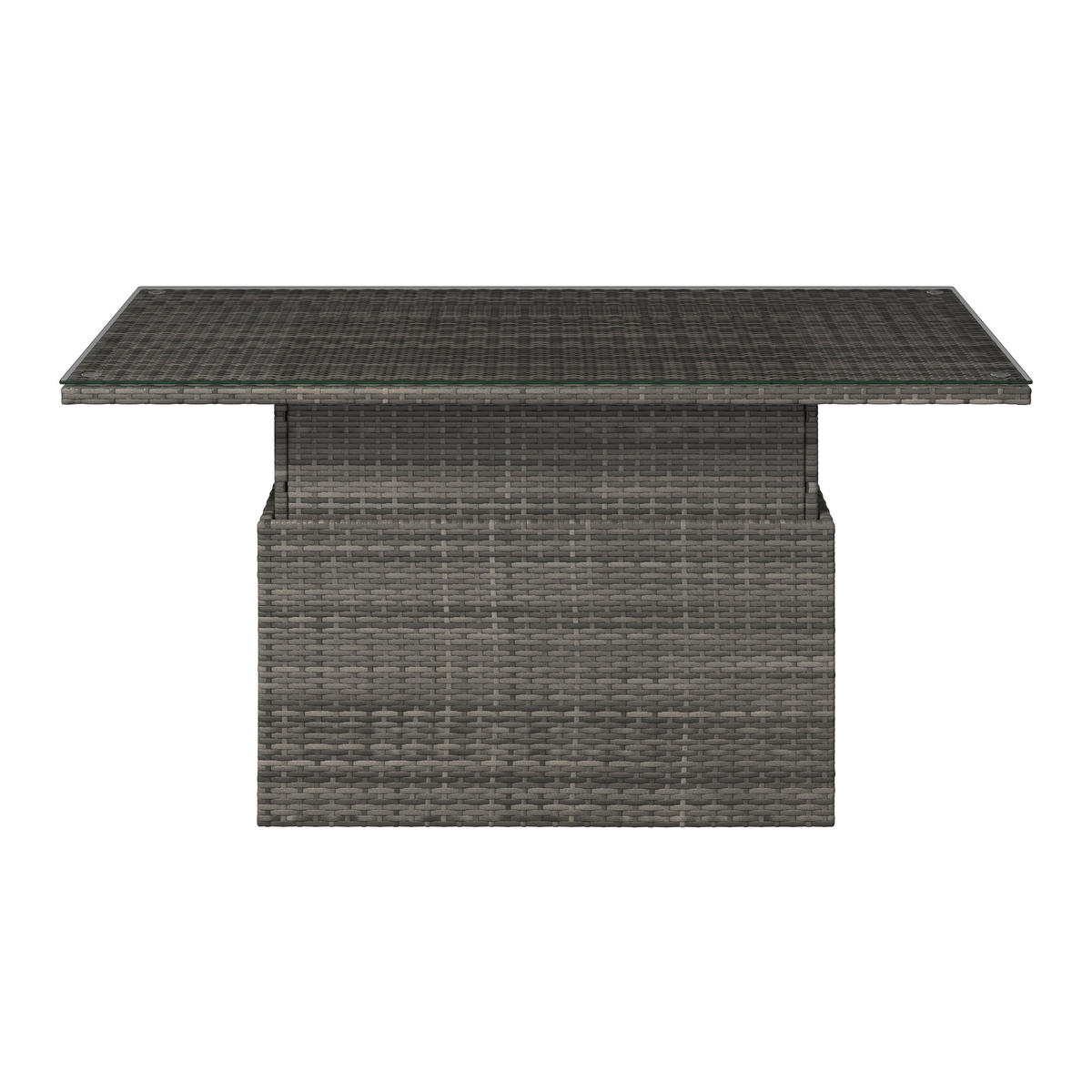 LOUNGEGARNITUR   140/48/68/80 cm Eisen  - Blaugrau/Grau, MODERN, Metall (140/48/68/80cm) - Ambia Garden