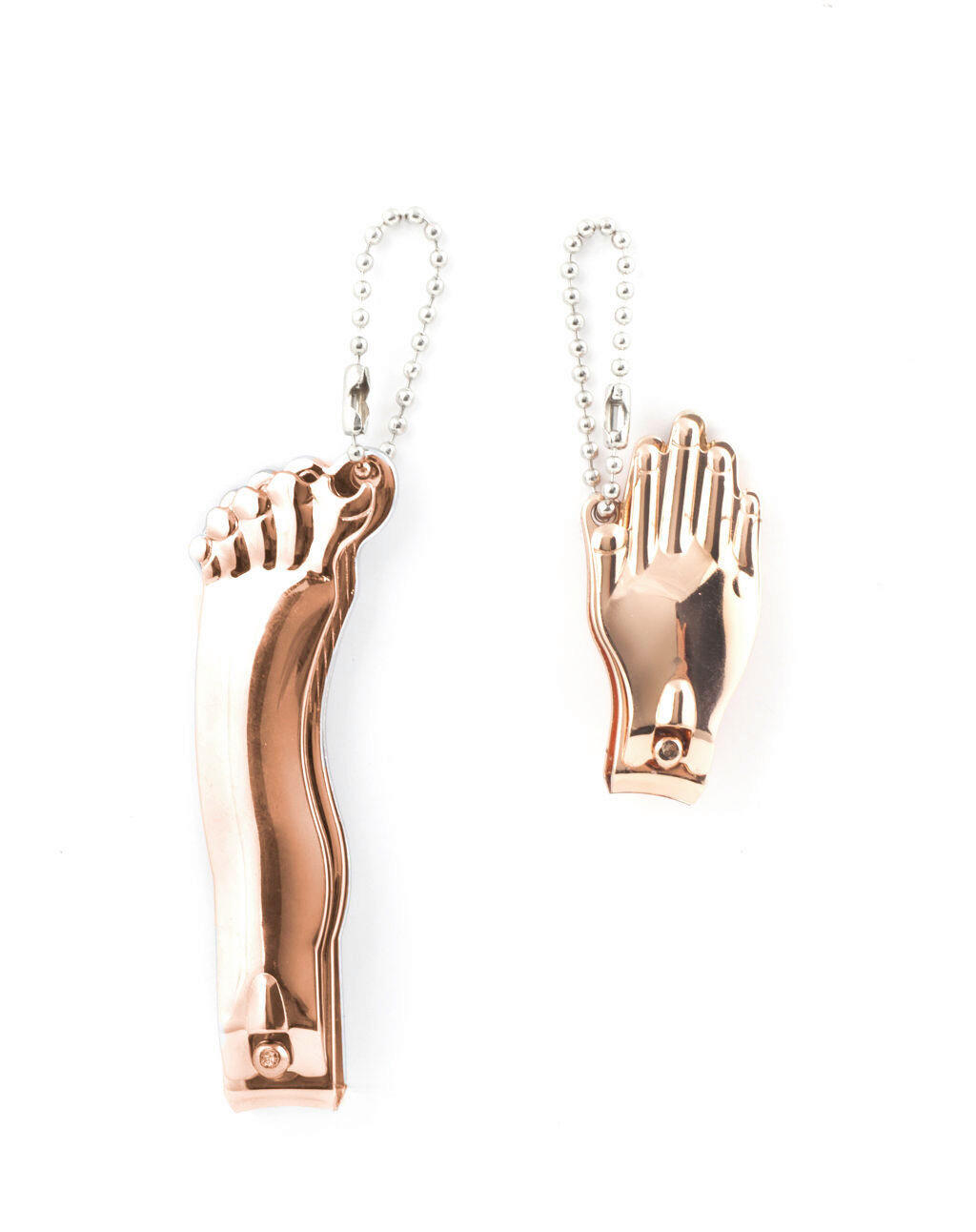 KLEŠTIČKY NA NEHTY  - měděné barvy, Basics, kov (2/12,5/6,4cm) - Kikkerland