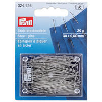 STECKNADELN - Silberfarben, Basics, Metall (6.7/9.3/1.5cm)