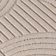 FLACHWEBETEPPICH 80/250 cm HELIX Beige  - Beige, Basics, Kunststoff/Textil (80/250cm) - Novel
