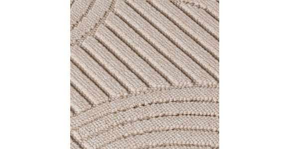 FLACHWEBETEPPICH 80/250 cm HELIX Beige  - Beige, Basics, Kunststoff/Textil (80/250cm) - Novel