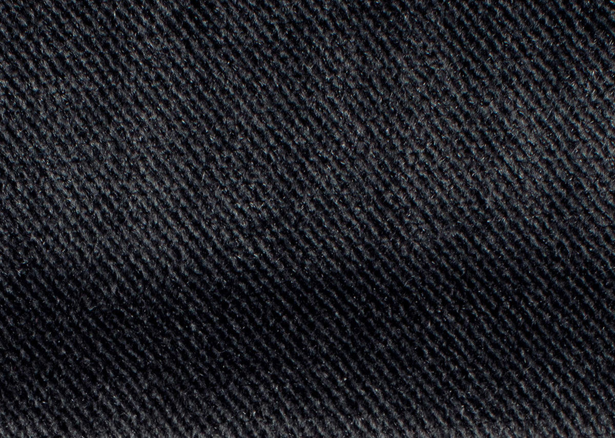 ECKSOFA in Cord Anthrazit  - Anthrazit/Schwarz, Design, Holz/Textil (237/165cm) - Stylife