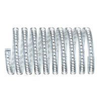 LED-STRIP MAX LED 350/1,25/0,4 cm  - Silberfarben, Design, Kunststoff (350/1,25/0,4cm) - Paulmann
