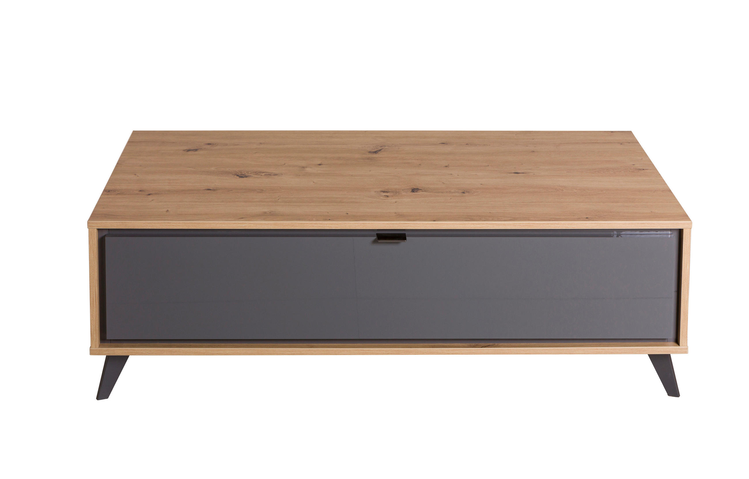 KLUBSKA MIZA, 126/41,2/60 cm  - Moderno, kovina/leseni material (126/41,2/60cm) - Carryhome
