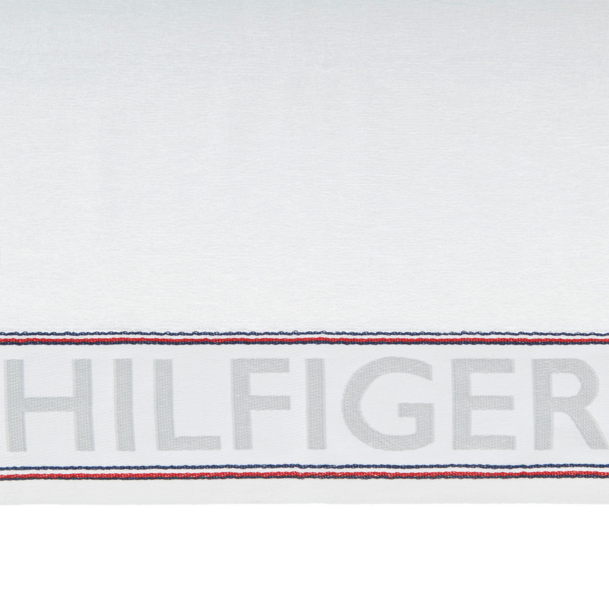 RUČNÍK, 50/100 cm, bílá - bílá, Basics, textil (50/100cm) - Tommy Hilfiger