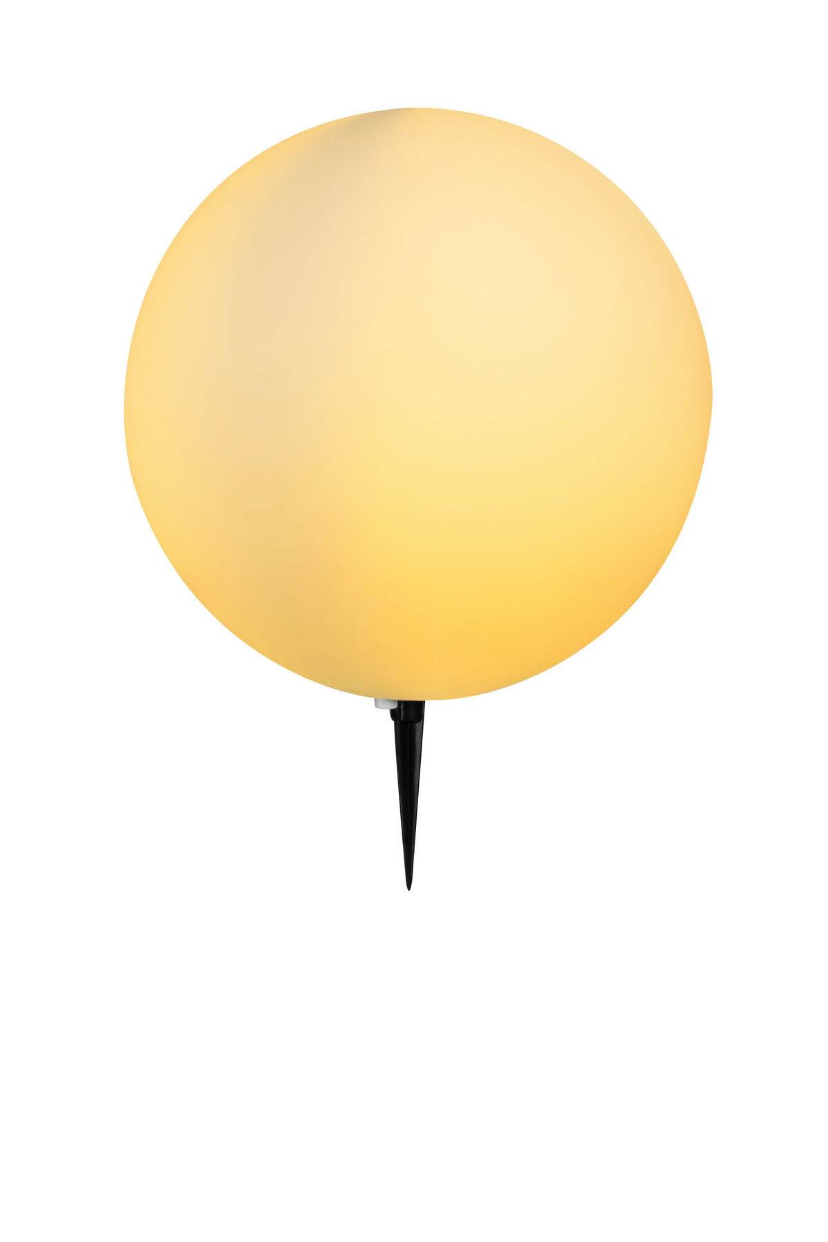 AUßENSTEHLEUCHTE - Schwarz/Weiß, Design, Kunststoff (40/56cm) - Globo