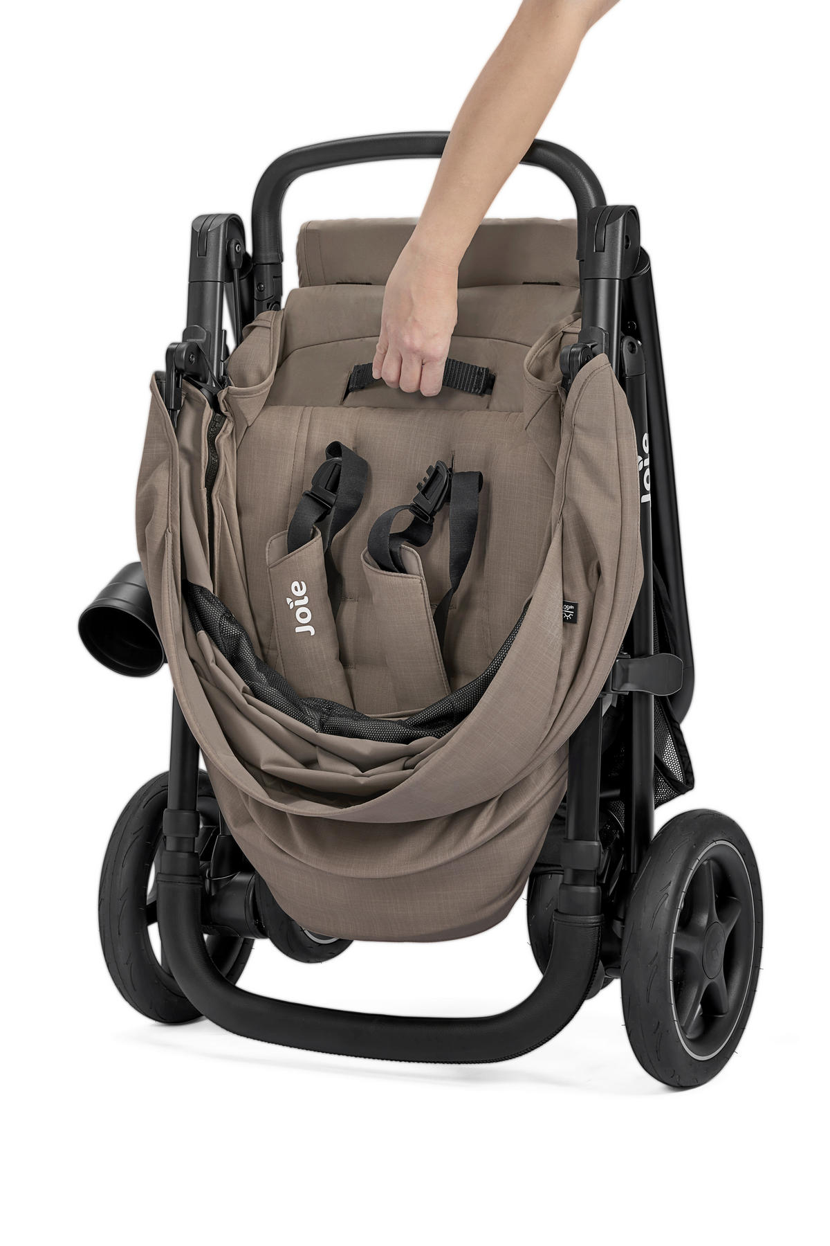 BUGGY Mytrax Pro  - Greige/Schwarz, Basics, Textil/Metall (59/102.5/91cm) - Joie