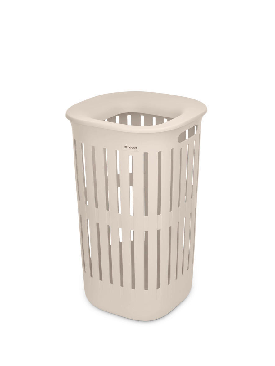 KOŠ NA PRÁDLO - béžová, Basics, plast (38,2/38,2/64,3cm) - Brabantia