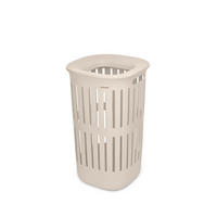 KÔŠ NA BIELIZEŇ - béžová, Basics, plast (38,2/38,2/64,3cm) - Brabantia