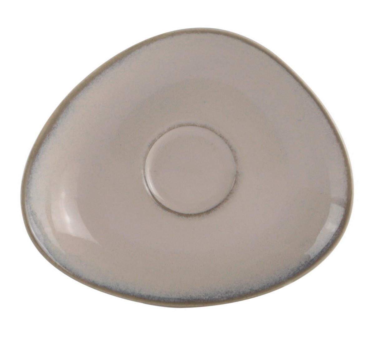 ESPRESSO-UNTERTASSE ORGANIC SAND  - Sandfarben, Trend, Keramik (14/11cm) - Novel