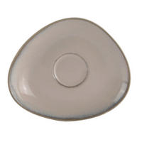 ESPRESSO-UNTERTASSE ORGANIC SAND  - Sandfarben, Trend, Keramik (14/11cm) - Novel