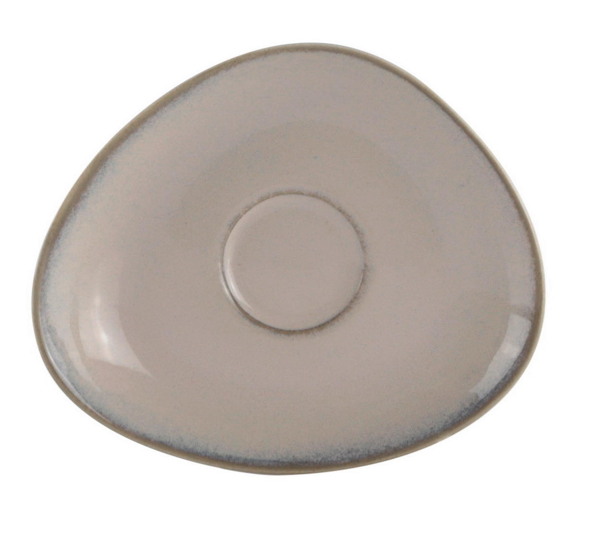 ESPRESSO-UNTERTASSE ORGANIC SAND  - Sandfarben, Trend, Keramik (14/11cm) - Novel