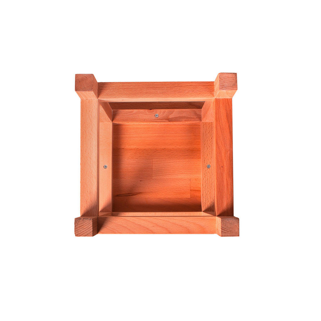 Thumbnail - Gardenson Universalhocker, Kernbuche, Holz, Kernbuche, Hartholz, quadratisch, 30x40x30 cm, Gartenmöbel, Gartenstühle, Ga...