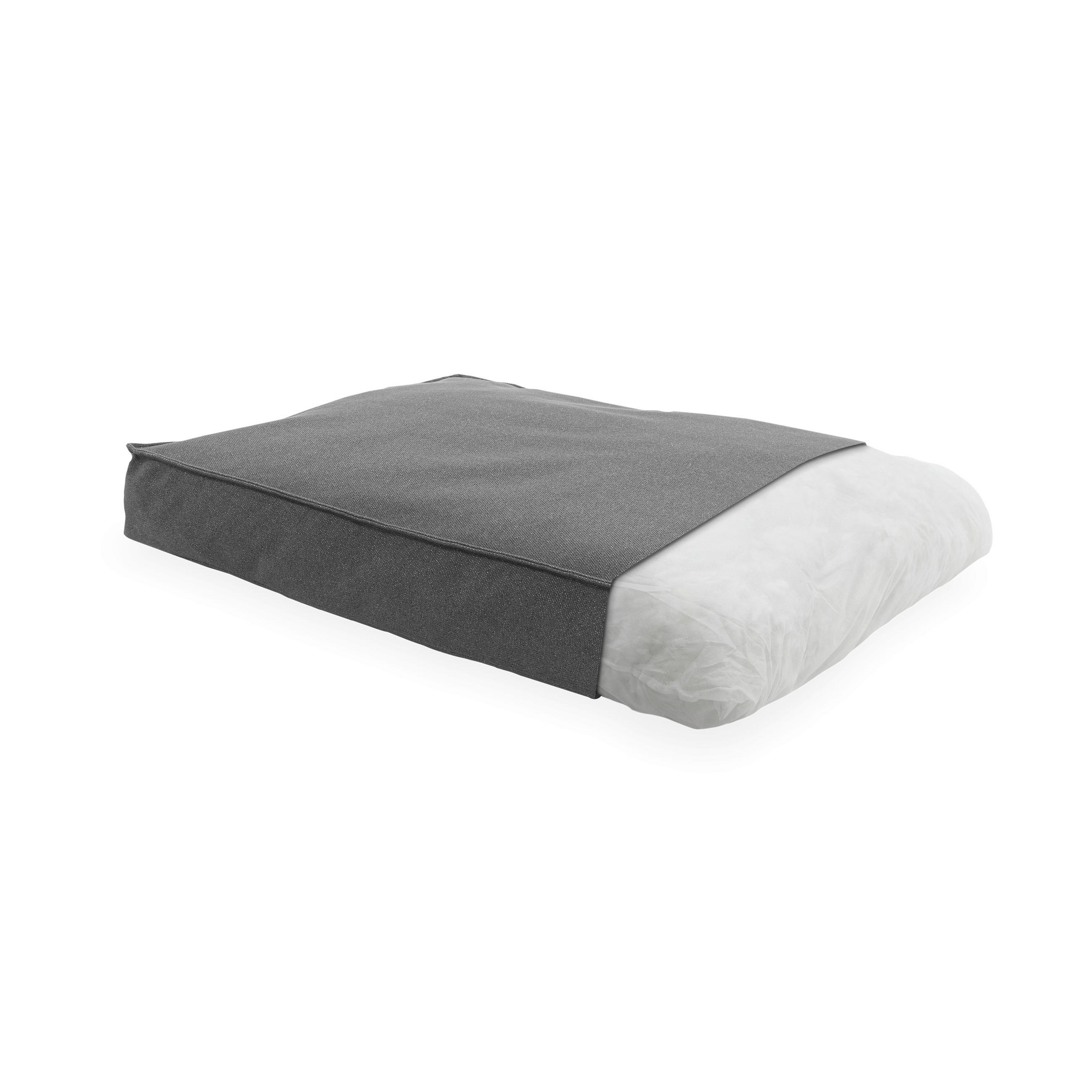 HAUSTIERKISSEN - Grau, Basics, Textil (100/70/15cm)