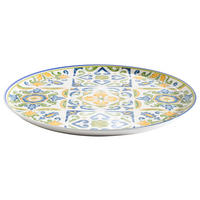 TALÍŘ NA PIZZU kamenina keramika 31,5 cm - modrá/zelená, Lifestyle, keramika (31,5cm) - Ritzenhoff Breker