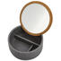 KOSMETIKDOSE Kunststoff - Grau, Basics, Glas/Holz (13,5/6,5/13,5cm) - Sadena KOSMETIKDOSE Kunststoff - Grau, Basics, Glas/Holz (13,5/6,5/13,5cm) - Sadena