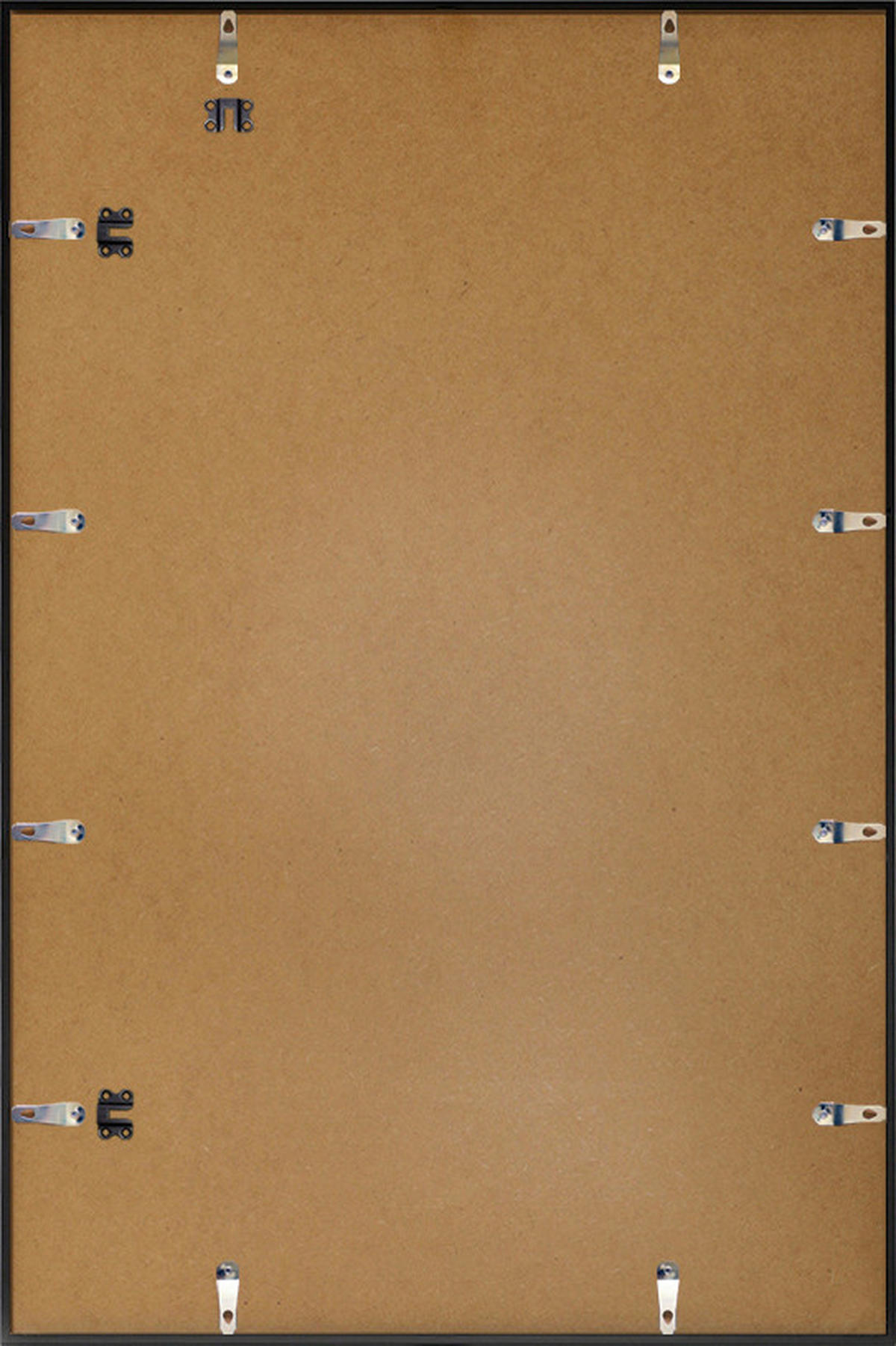 BILDERRAHMEN - Schwarz, Basics, Papier/Holzwerkstoff (61/91,5/1,8cm)