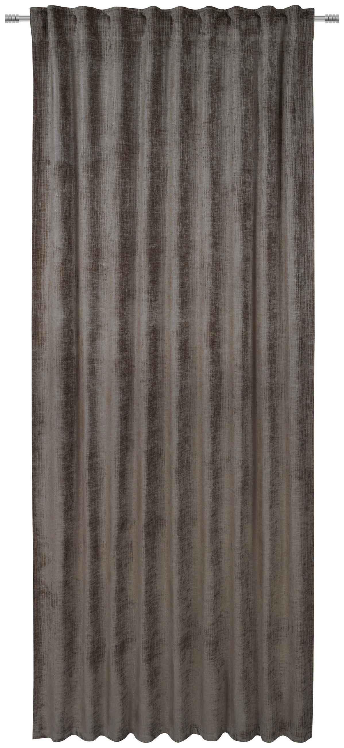 WÄRMESCHUTZVORHANG blickdicht 145/245 cm - Taupe, Basics, Textil (145/245cm) - Esposa