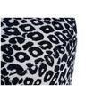 HOCKER in Holz, Metall, Textil Schwarz, Weiß, Goldfarben  - Goldfarben/Schwarz, KONVENTIONELL, Holz/Textil (35/42/35cm) - Xora