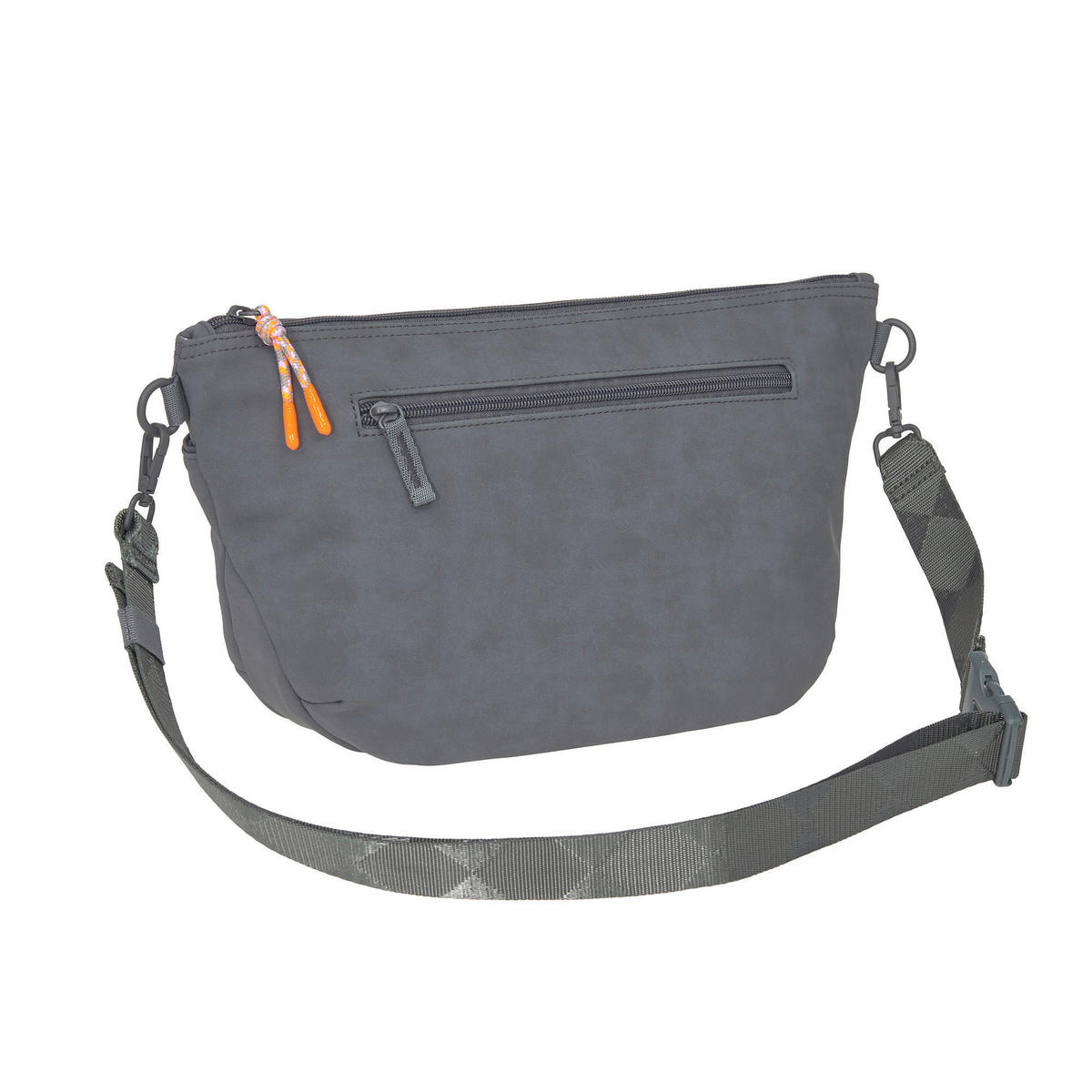 SCHULTERTASCHE  - Anthrazit, Basics, Textil (36/13/19cm) - Lässig