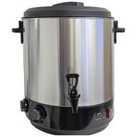 EINKOCHAUTOMAT - Silberfarben/Schwarz, Basics, Metall (46/47/44cm) - Atrigo