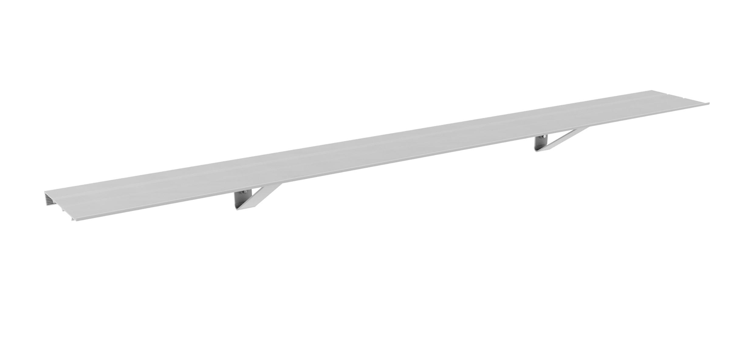 GEWÄCHSHAUSREGAL - Alufarben, Basics, Metall (15/8,4/121,5cm)