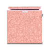 AUFBEWAHRUNGSBOX  - Rosa, Basics, Kunststoff/Textil (36/36/51cm) - Lifeney