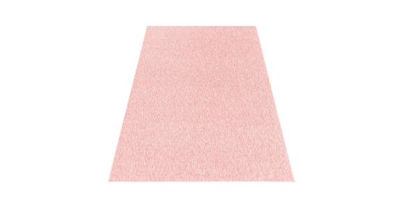 FLACHWEBETEPPICH 200/290 cm Nizza Rosa  - Rosa, Basics, Textil (200/290cm) - Novel