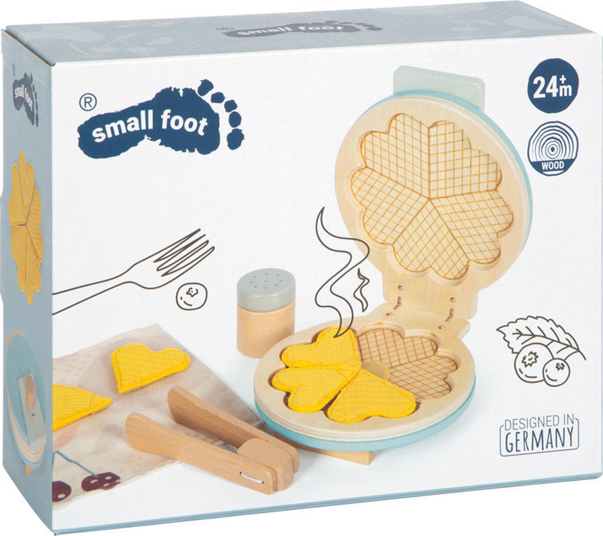 KINDERKÜCHENZUBEHÖR  - Multicolor, Basics, Holz/Textil (16/5.5/18cm) - small foot