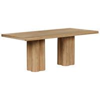 ESSTISCH 200/100/76 cm Echtholz  Holz rechteckig Naturfarben  - Naturfarben, LIFESTYLE, Holz (200/100/76cm) - Niels Andersson