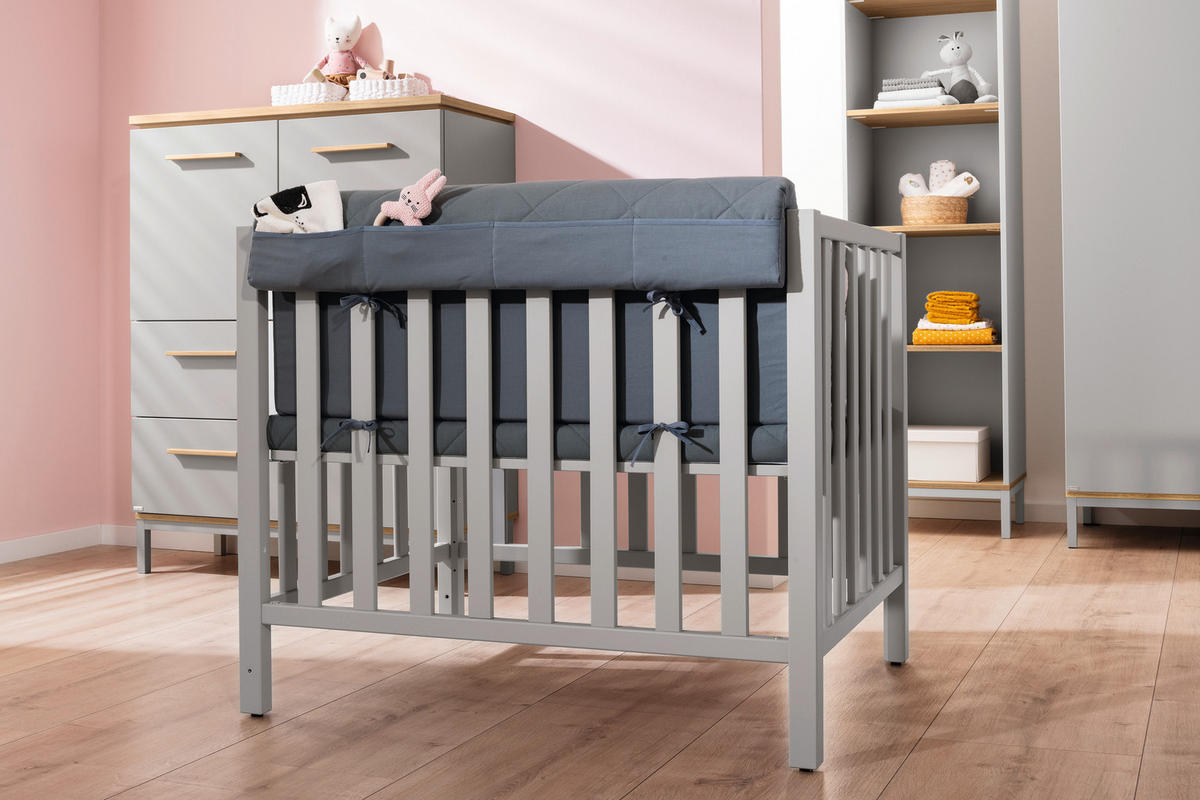 LAUFGITTER Scotty  96,5/76,2/80,7 cm  - Hellgrau, Basics, Holz (96,5/76,2/80,7cm) - Paidi