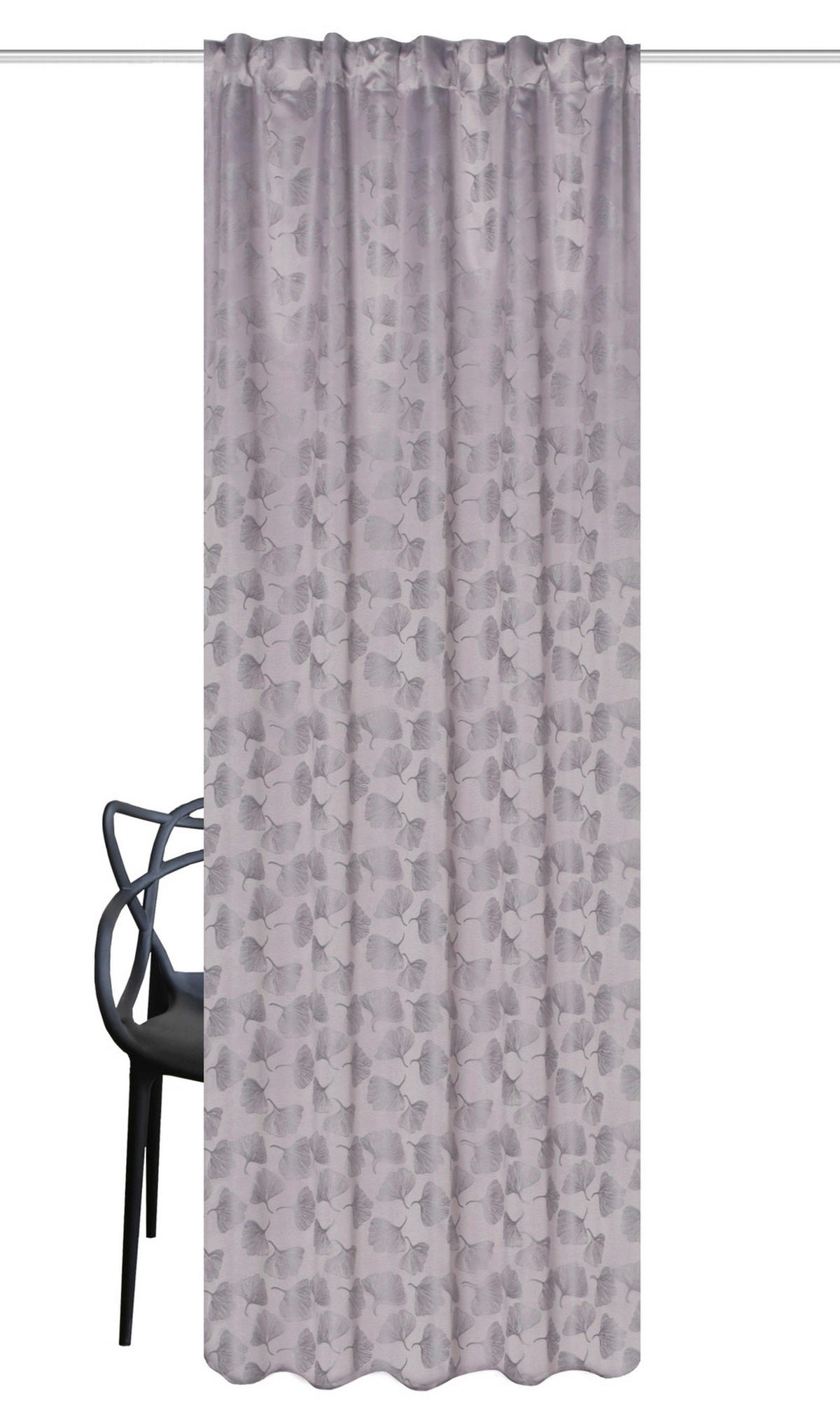 FERTIGVORHANG  Verdunkelung   135/145 cm  - Grau, Trend, Textil (135/145cm)