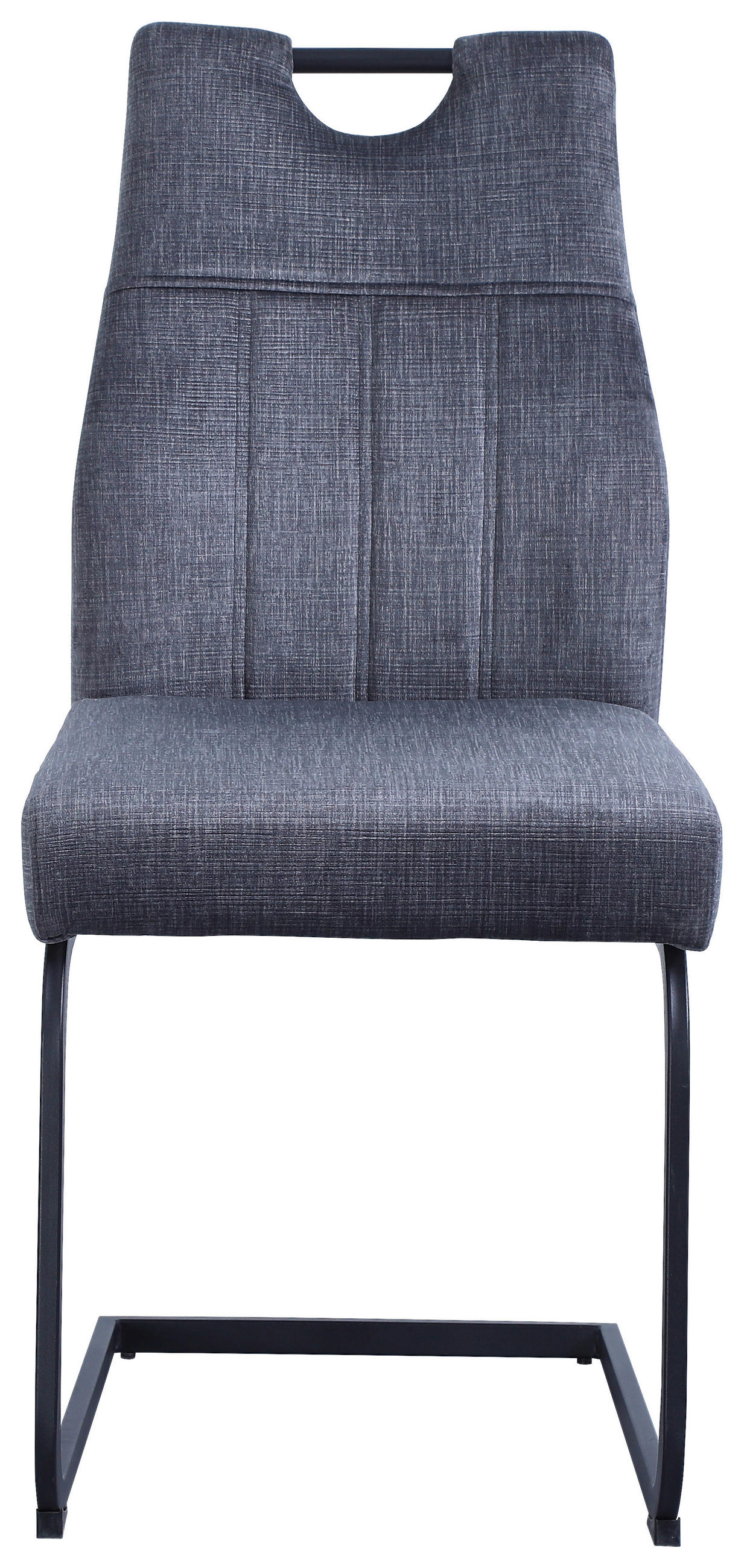 HOUPACÍ ŽIDLE, šedá, černá - šedá/černá, Design, kov/textil (46/97/58cm) - Carryhome