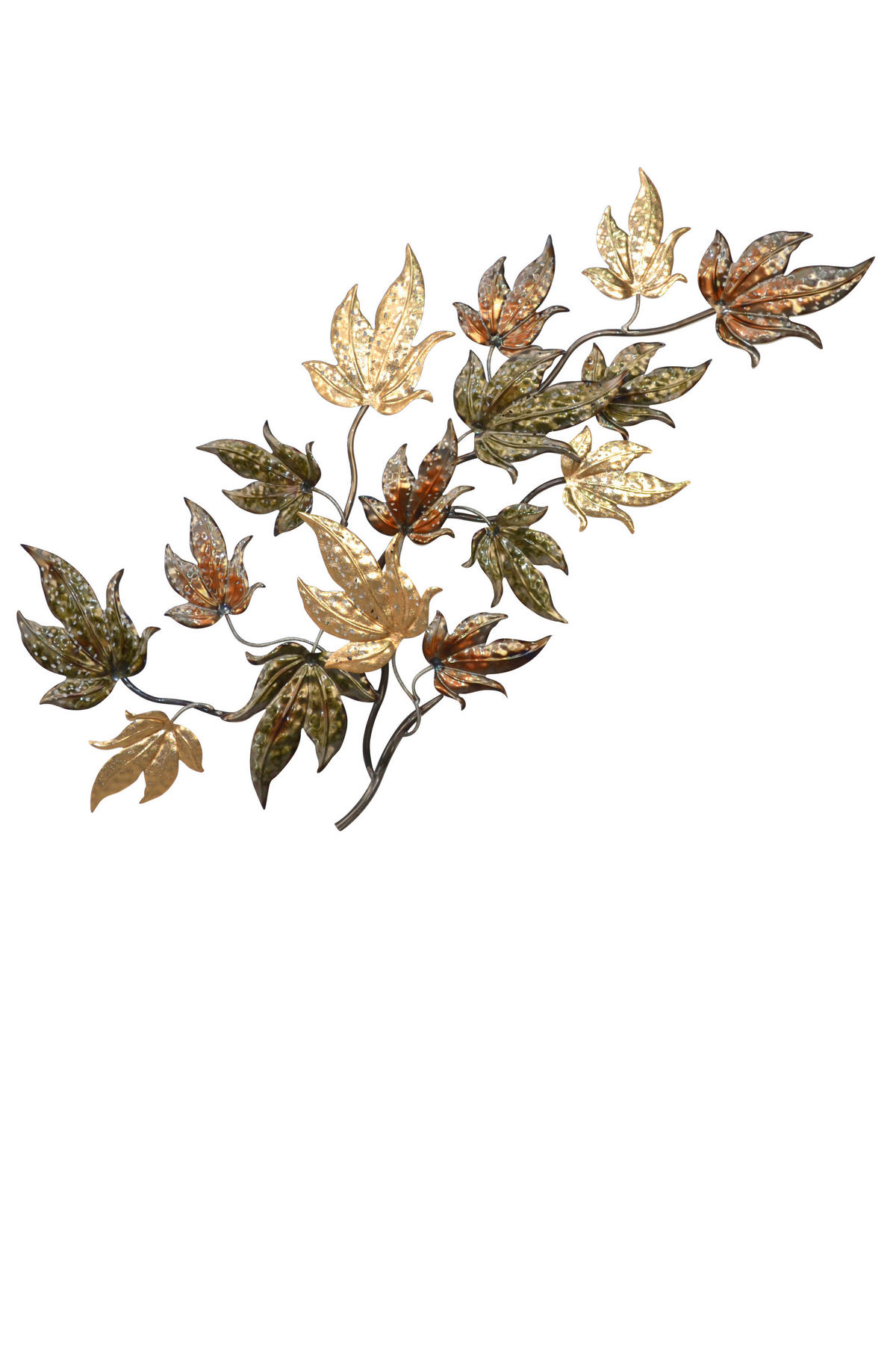 WANDDEKO Metall  - Grün, Design, Metall (5/104/52cm) - MID.YOU