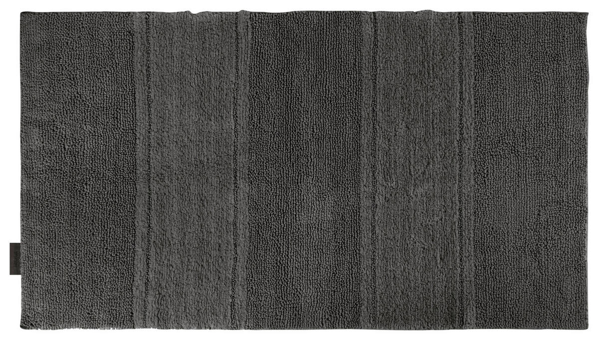 BADTEPPICH JOOP! Vibe Anthrazit 70/120 cm  - Anthrazit, Basics, Textil (70/120cm) - Joop!