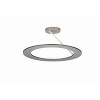 LED-DECKENLEUCHTE 45/20 cm   - Alufarben/Weiß, Design, Metall (45/20cm) - BOPP