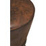 TRESENSTUHL Lederlook Braun, Goldfarben - Goldfarben/Braun, Design, Textil/Metall (48/74/48cm) - Kare-Design