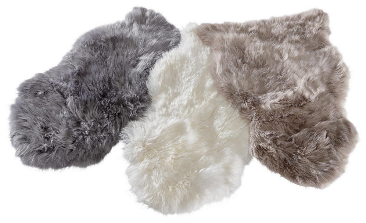 SCHAFFELL 65/45 cm Perth Grau  - Grau, Basics, Fell (65/45cm) - Linea Natura