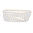 LED-DECKENLEUCHTE 53/53/5,5 cm   - Weiß, Design, Kunststoff/Metall (53/53/5,5cm) - Novel