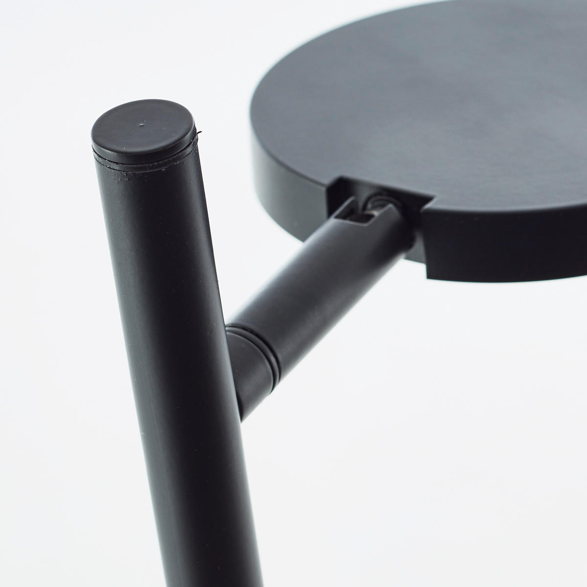 LED-STEHLEUCHTE 24,6/135/20 cm   - Schwarz, KONVENTIONELL, Kunststoff/Metall (24,6/135/20cm) - Brilliant