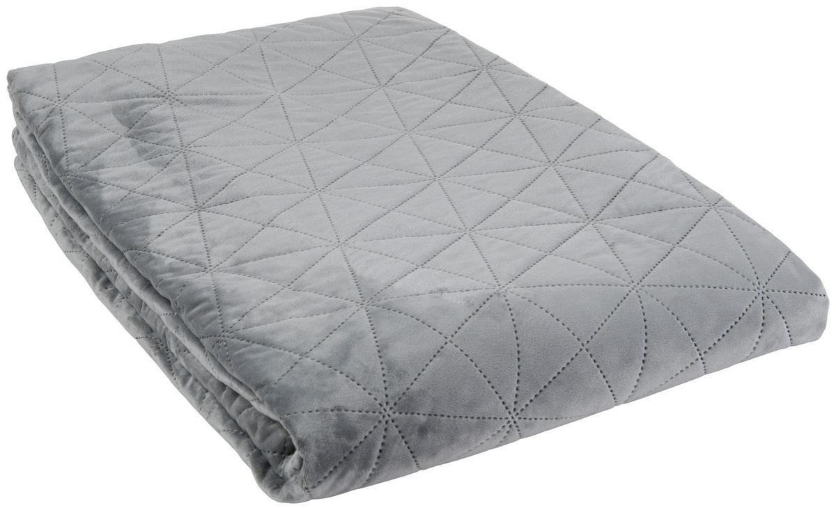 ÁGYTAKARÓ 220/240 cm  - szürke, Basics, textil (220/240cm) - Novel