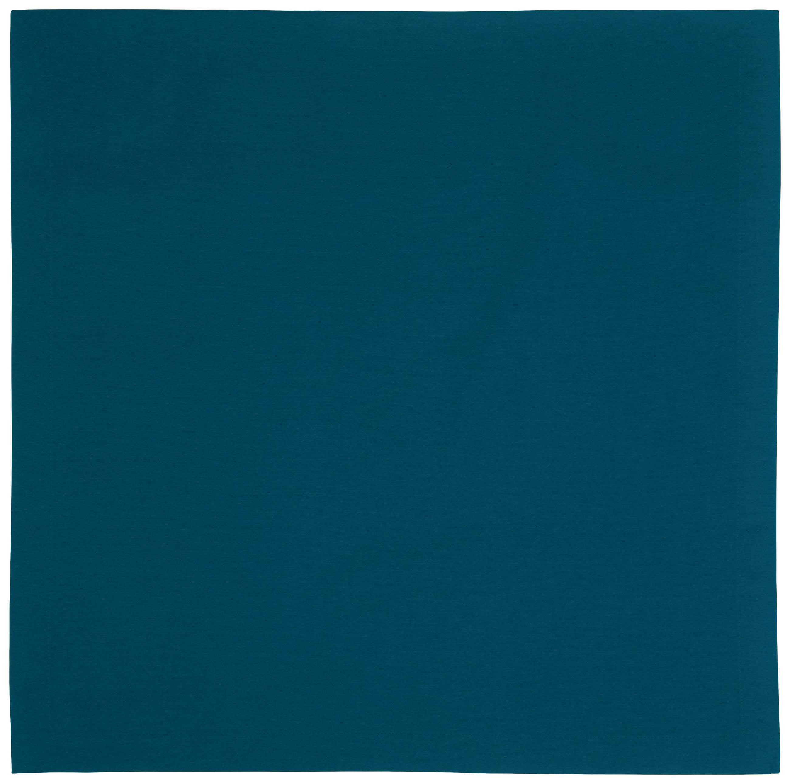UBRUS, 80/80 cm, tyrkysová - tyrkysová, Konvenční, textil (80/80cm) - Novel