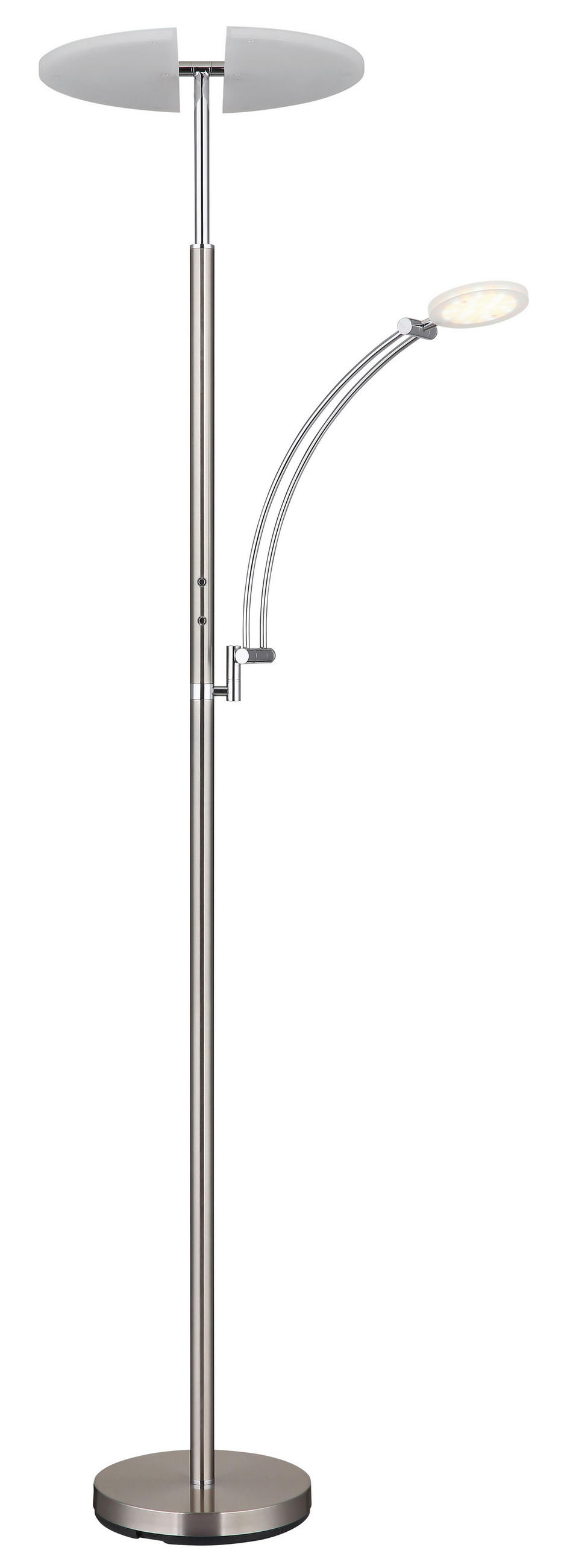 LED-DECKENFLUTER 80/40,5/183 cm    - Schwarz/Weiß, Design, Kunststoff/Metall (80/40,5/183cm)