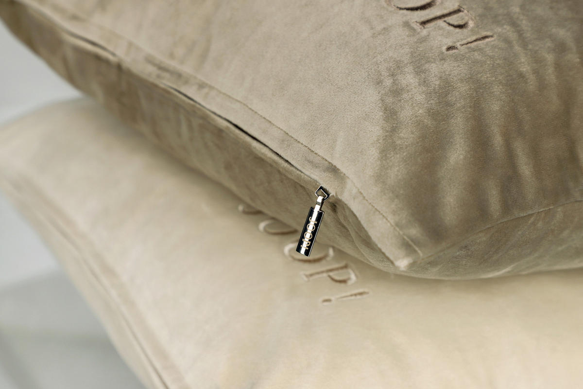 KISSENHÜLLE J-Impress 45/45 cm  - Sandfarben/Beige, Basics, Textil (45/45cm) - Joop!