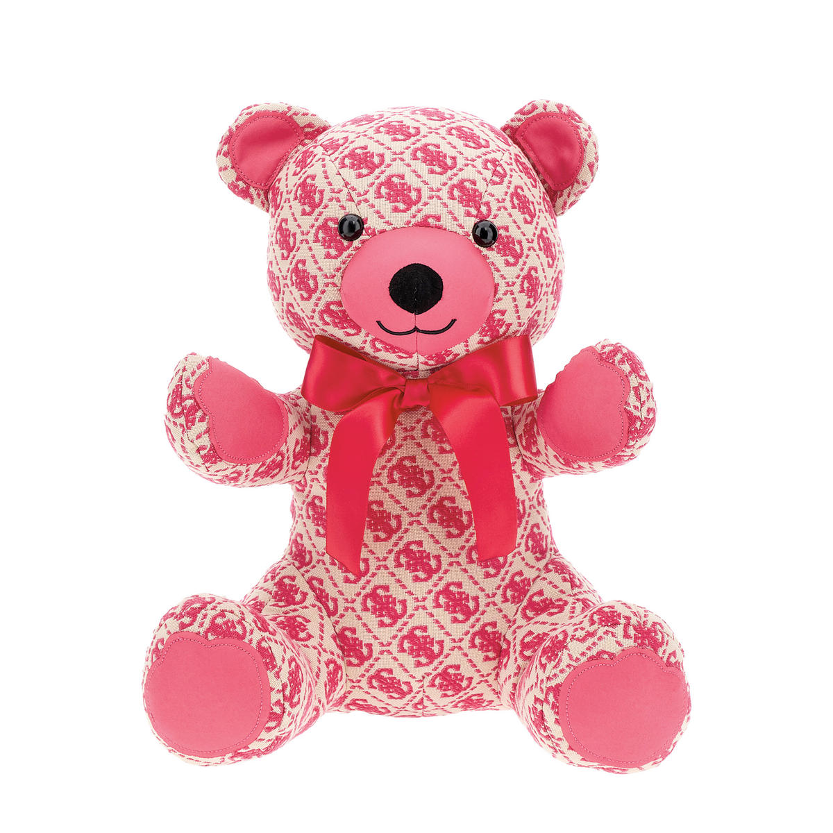 MEDVJED DEKORATIVNI - pink, Konvencionalno, tekstil (25/30cm) - Guess