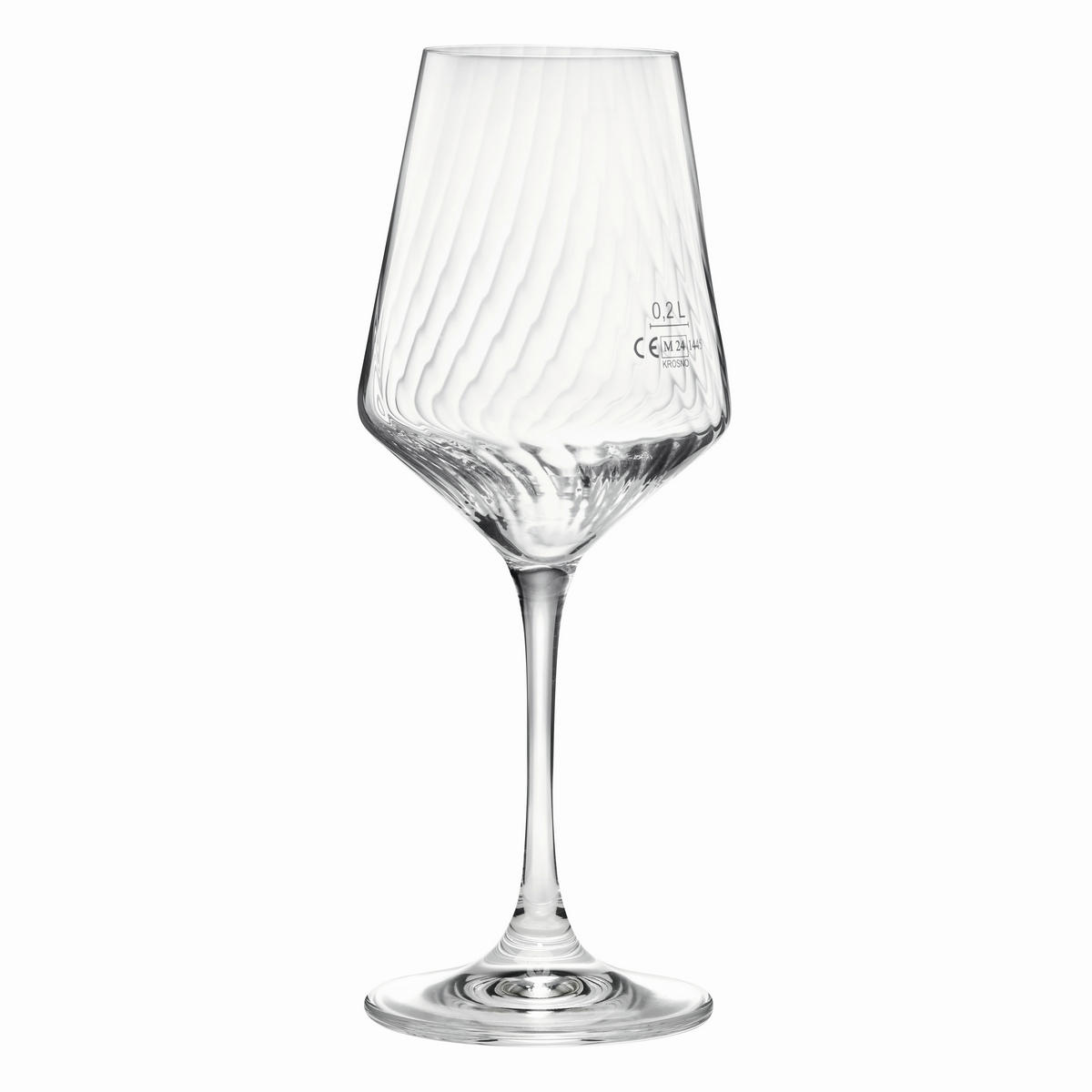 GLÄSERSET Ava  6-teilig  - Klar, Basics, Glas (9/24,5cm) - Van Well