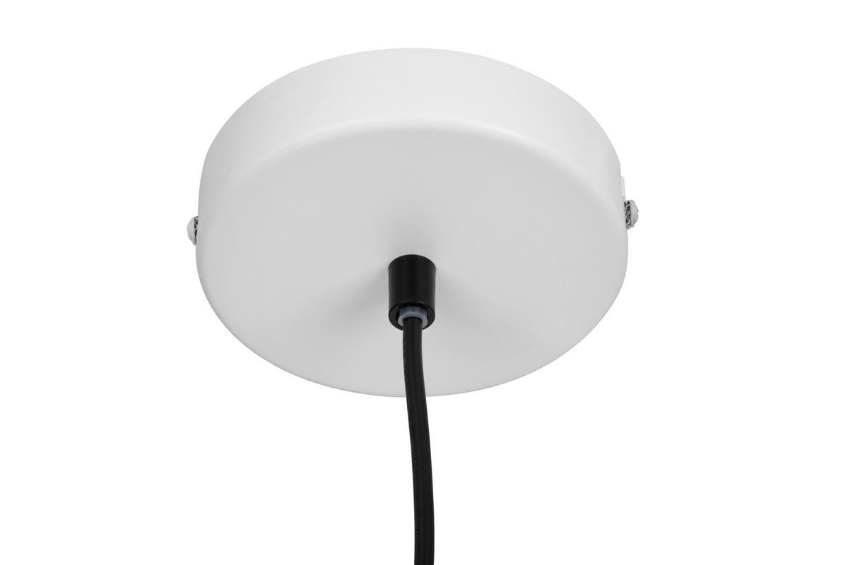 HÄNGELEUCHTE 6,5/120 cm  - Weiß, Design, Metall (6,5/120cm) - Collet's Monde